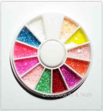 RUOTA MEZZE PERLE COLORATE 12