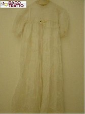 ABITO DA PRIMA COMUNIONE O DAMIGELLA DI VECCHIA MANIFATTURA