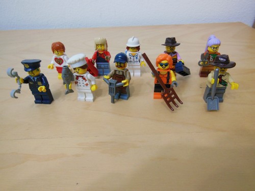 Lego minifigures no serie - no,