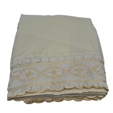 Lenzuolo piatto vintage oro