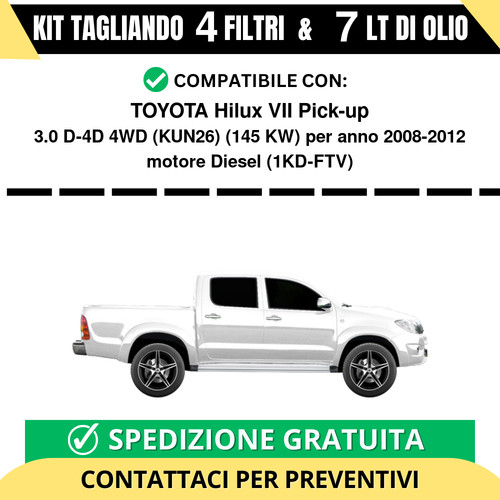 Tagliando per toyota - per,