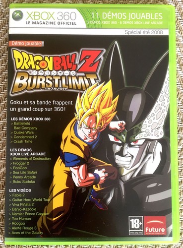 Démo dragon ball burst - ball, z