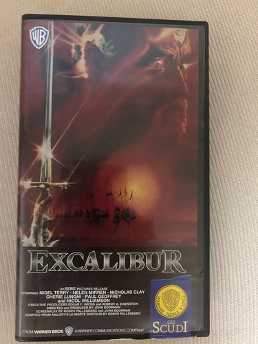 Excalibur vhs - (1980),