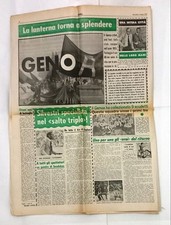 SPORTSUD 6/6/1973 GENOA PROMOSSO IN SERIE A = FERRADINI A FUMETTI (DEL VAGLIO)
