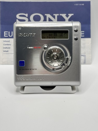 Sony minidisc mz nh700 - sony,