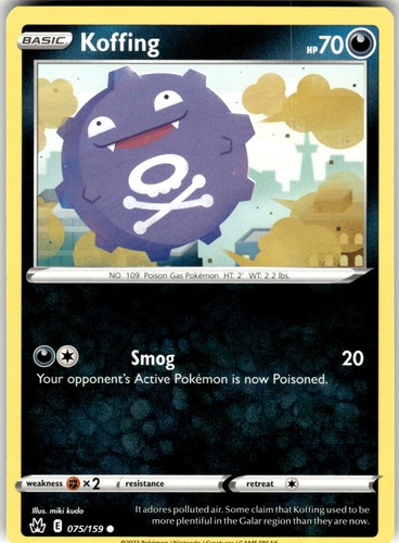 Koffing regular 075 - koffing, 075/159