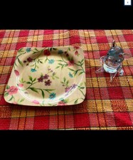 RARO VETRO DI MURANO ELEFANTE VINTAGE interessante con vassoio - SPECIALE!   