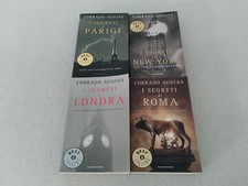 Lotto 4 libri I SEGRETI DI PARIGI + NEW YORK + LONDRA + ROMA / Corrado Augias
