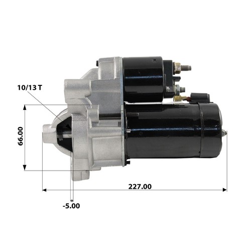 Motorino avviamento 12v 4kw - 12v, 1.4kw