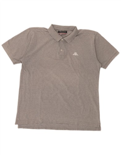 Polo uomo kappa grigio n217 - polo,