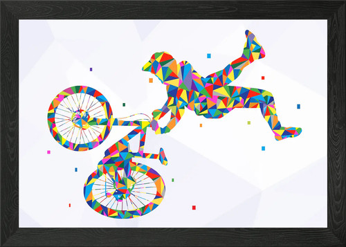 Poster arte parete con - parete,