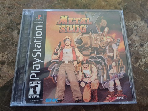Metal slug sony playstation - metal, x