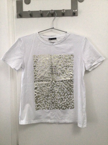 Zara gold foil leopard - foil, print