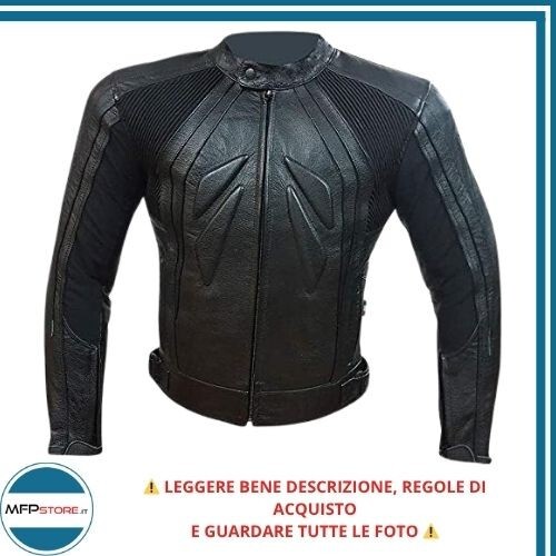 Giacca moto pelle - giacca,