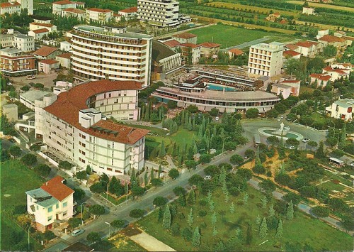 Abano terme veduta aerea - terme,