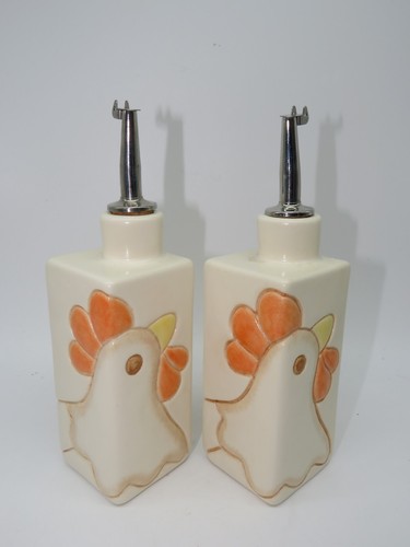 Thun coppia oliere con gallo - oliere,