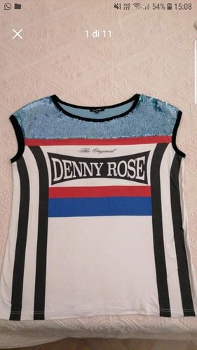 Maglia bianca denny rose - bianca,