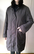 giaccone donna tg. 50 marrone  con collo in lapin (staccabile)