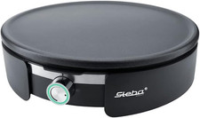 Macchina per Crepes XXL CR 36, Con Rastrelliera E Paletta per Crepe, Diametro 35