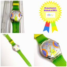 Swatch Gent Nuovo Stream GK146 1992 Vintage Orologio da polso Uomo Anni 90 NOS