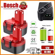 Batteria 5,0 Ah 14,4 V per Bosch BAT140 GSB GSR PSR VE-2 VE2 Ni-Mh BAT038 / caricabatterie