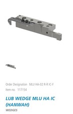 UTILIS MLU HA-02 R-R IC-FItem n.117154LUB WEDGE MLU HA IC (HANWAH)