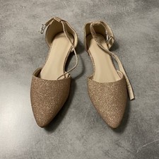 Ballerine Oro Rosa Con Cinturino