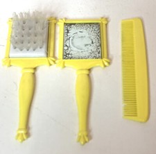 Spazzola specchio pettine set