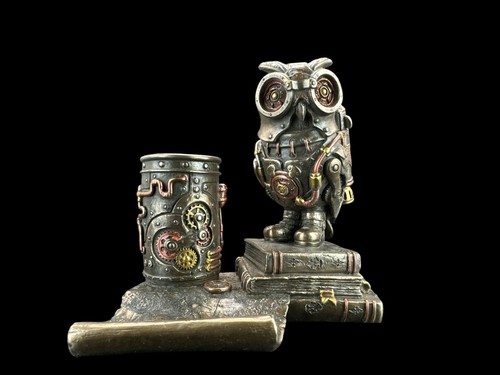 Supporto gufo steampunk - supporto, per