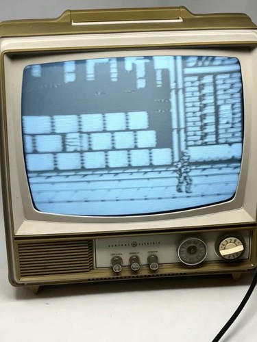 Portatile vintage ge - tv,