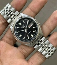 Seiko 5 Automatico Black Dail 🖤 Orologio Uomo Acciaio Inox 7009 Japan Made