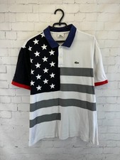 POLO T-SHIRT UOMO BANDIERA USA