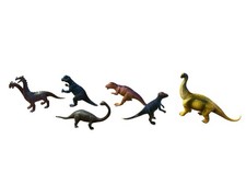 Lotto 6 Dinosauri Plastica