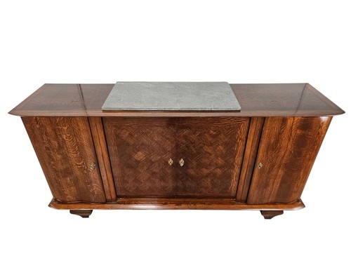 Credenza art decò quercia - art,