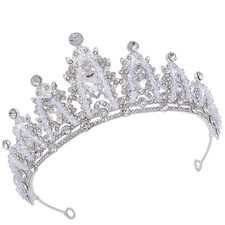 Corona da sposa strass diadema