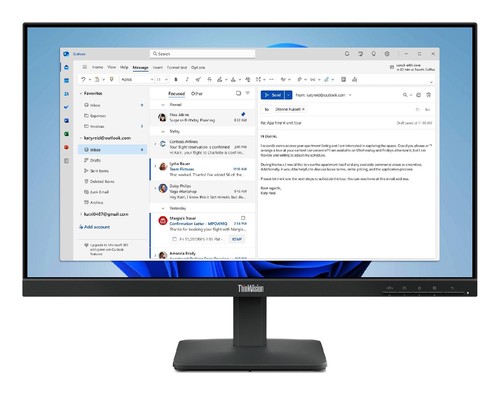 Monitor lenovo ips - lenovo, 23.8"