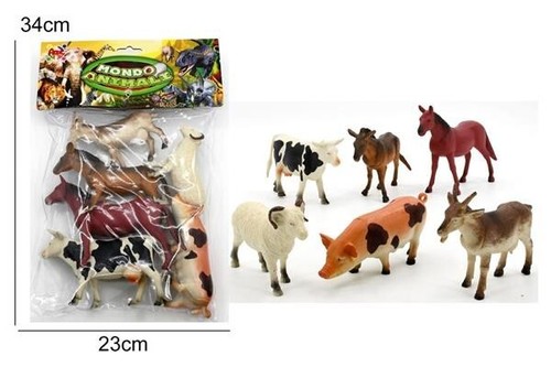 Animali fattoria pezzi in - 6,