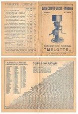 C585) SCREMATRICE ORIGINAL MELOTTE, DITTA EGIDIO GOZZI DI MODENA.