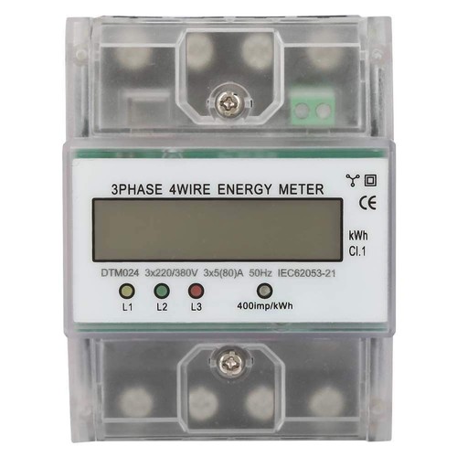 Misuratore trifase kwh - misuratore,