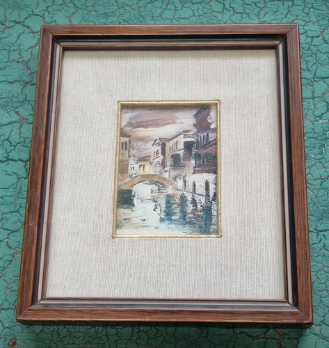 Dipinto olio quadro paesaggio