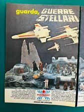 Vintage Star Wars Harbert Diorama T fighter Originale Reclame Pubblicità Webung