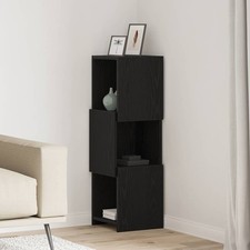 Mobile angolare Rovere Nero