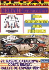 DECAL LANCIA DELTA INTEGRALE