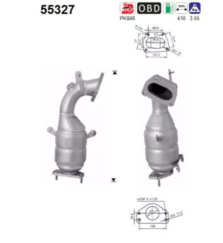 Catalizzatore marmitta