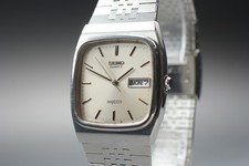 Seiko Majesta 9063-5020 31mm Quarzo Quadrante Argento Uomo Vintage 1985 [Quasi Come Nuovo]