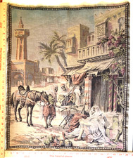 Arazzo vintage arabo beduino