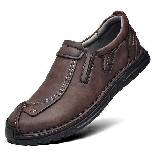 Scarpe mocassini uomo - , pelle