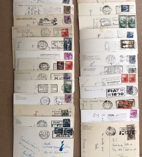 Lotto cartoline postali - postali, con