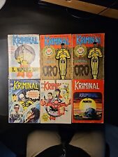 Kriminal Numeri Importanti  n. 100, 150 (2), 300, 350, 400.