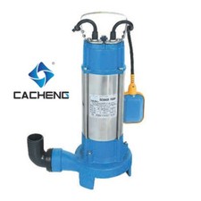 POMPA SOMMERSA ELETTRICA INOX CON TRITURATORE ACQUE SPORCHE NERE 1100W CACHENG